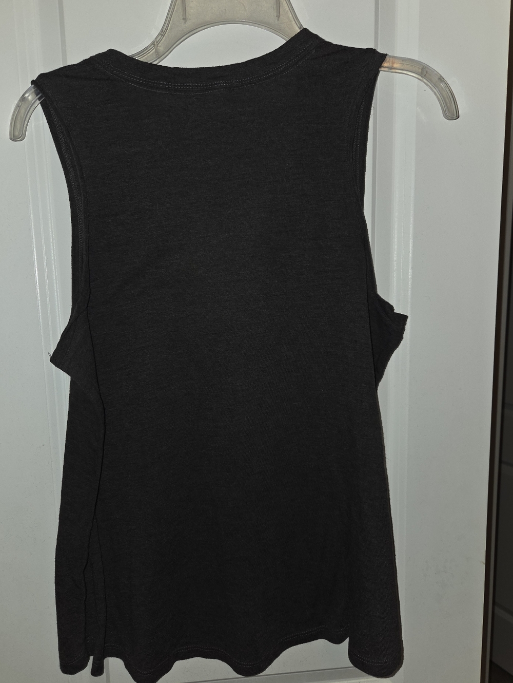 Good Vibes Charcoal Gray Athletic Casual Tank - Picture 8 of 10